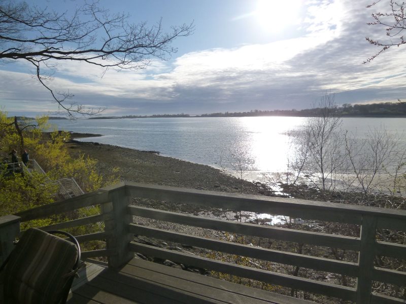 romantic shorefront cottage vacation rental on bailey tide chart bailey island maine